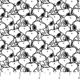 Peanuts - 44" - 100% cotton