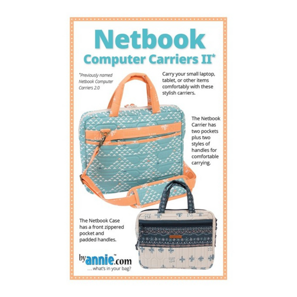 Netbook Computer Carriers II - Bag Pattern - by annie