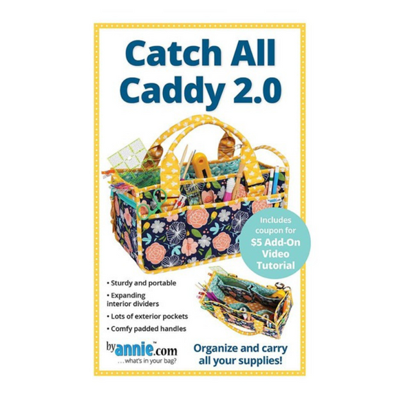 Catch All Caddy 2.0 - Bag Pattern - by annie