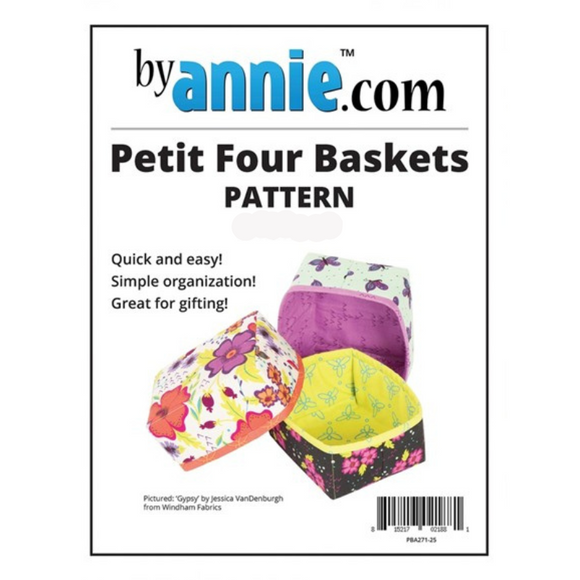Petit Four Baskets - Basket Pattern - by annie