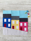 Jellybean Row - Foundation Paper Pieced Pattern - Penny Spool Quilts