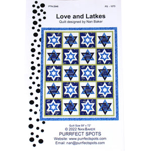 Love and Latkes - Quilting Pattern - Northcott