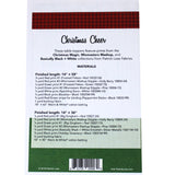 Christmas Cheer - Quilting Pattern - Northcott