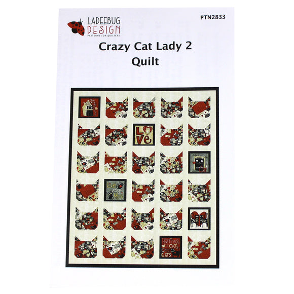 Crazy Cat Lady 2 - Quilting Pattern - Northcott