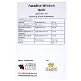 Paradise Window - Quilting Pattern - Northcott