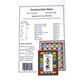 Construction Stars - Quilting Pattern - Northcott