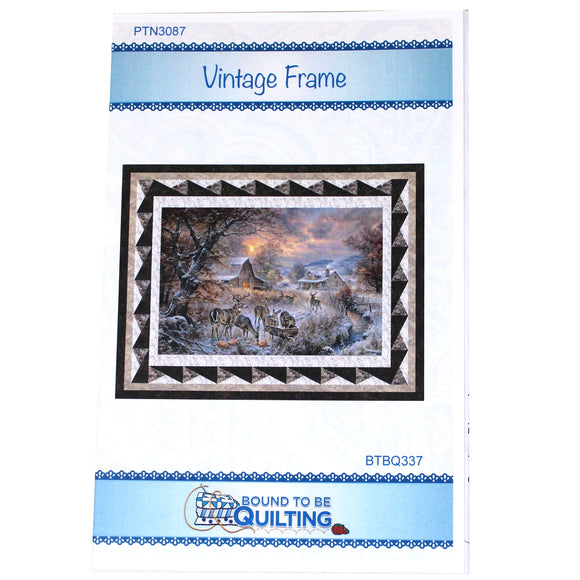 Vintage Frame - Quilting Pattern - Northcott