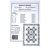 Nature's Holiday - Quilting Pattern - Northcott