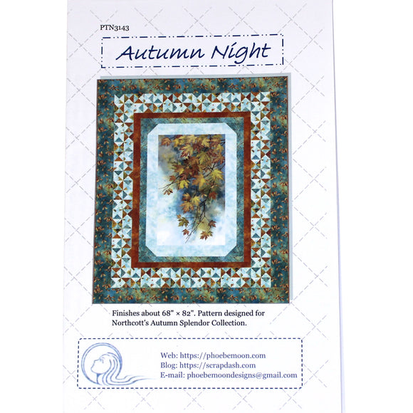 Autumn Night - Quilting Pattern - Northcott