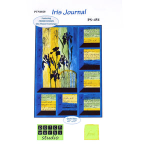 Iris Journal - Quilting Pattern - Northcott