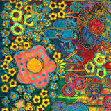 Dragonfly Dance - 44" -  100% cotton