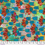 Dragonfly Dance - 44" -  100% cotton