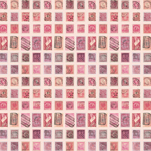 Palette Pink - 44" - 100% cotton - Tim Holtz