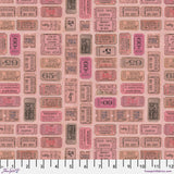 Palette Pink - 44" - 100% cotton - Tim Holtz