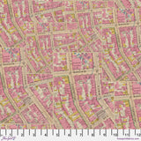 Palette Pink - 44" - 100% cotton - Tim Holtz