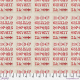 Palette Red - 44" - 100% cotton - Tim Holtz