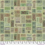 Palette Green - 44" - 100% cotton - Tim Holtz