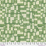 Palette Green - 44" - 100% cotton - Tim Holtz