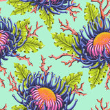 Floral Reef - 44/45" - 100% cotton