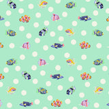 Floral Reef - 44/45" - 100% cotton