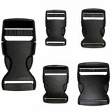 Parachute Buckle Plastic - Black - Unique Brand