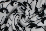 Penguins Allover - 58" - 100% polyester fleece