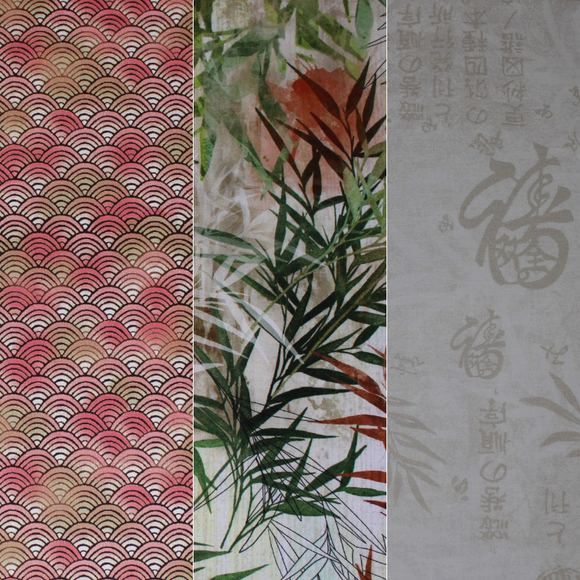 Peony Dance - 45'' - 100% cotton