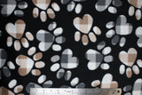 Assorted Dog Prints - 58" - 100% polyester fleece