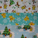 Pokemon Christmas Prints - 45" - 100% Cotton