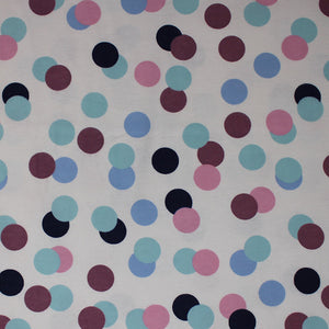 Polka Dots - 45" - 100% cotton flannel