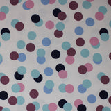 Polka Dots - 45" - 100% cotton flannel