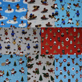 Purely Canadian Eh! - 43/44" - 100% cotton flannel