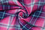 Assorted Flannel Plaids - 43/44" - 100% cotton flannel
