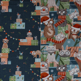 Purrfect Christmas - 44/45" - 100% cotton