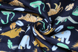 Safari Animals - 45" - 100% cotton flannel