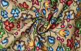 Native Floral 2 - 45" - 100% cotton