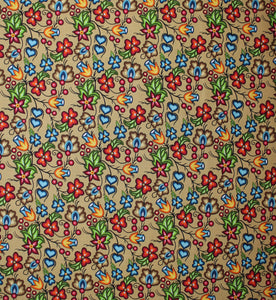 Native Floral 2 - 45" - 100% cotton