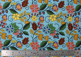 Native Floral 4 - 45" - 100% cotton