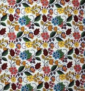 Native Floral 4 - 45" - 100% cotton