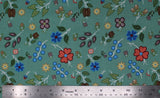Native Floral 6 - 45'' - 100% cotton