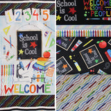 School is Cool - 44/45" - 100% Cotton