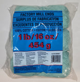 Factory Mill Ends - 1lb Bag - 100% Cotton