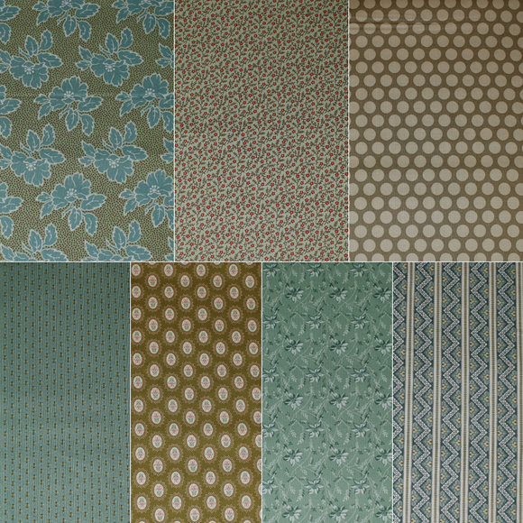 Secret Stash - Earth Tones - 45'' - 100% cotton