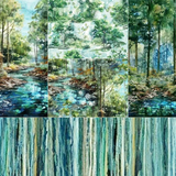 Serenity Springs - 45" - 100% cotton - Northcott