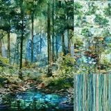 Serenity Springs - 45" - 100% cotton - Northcott