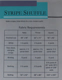 Stripe Shuffle - Quilting Pattern - Devoted Quilter