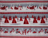 Winter Randezvous - 44" - 100% Cotton Flannel