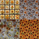 Sunflower Serenade - 44/45" - 100% Cotton