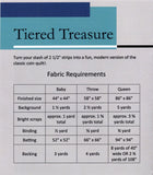 Tiered Treasure - Quilting Pattern - Devoted Quilter