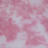 White & Pink Tie Dye Fleece Print - 60" - 100% polyester